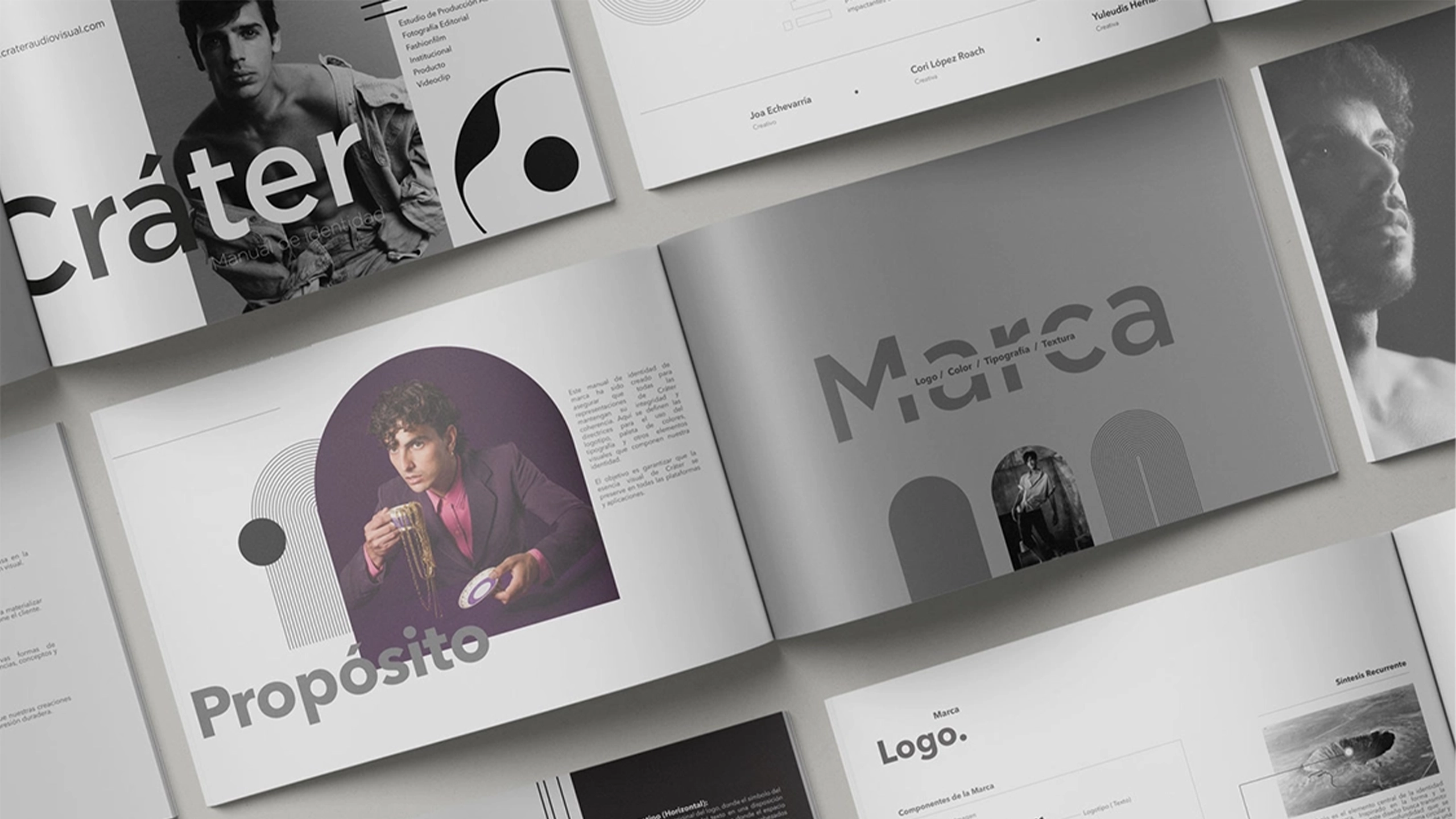 Cráter — portada del proyecto