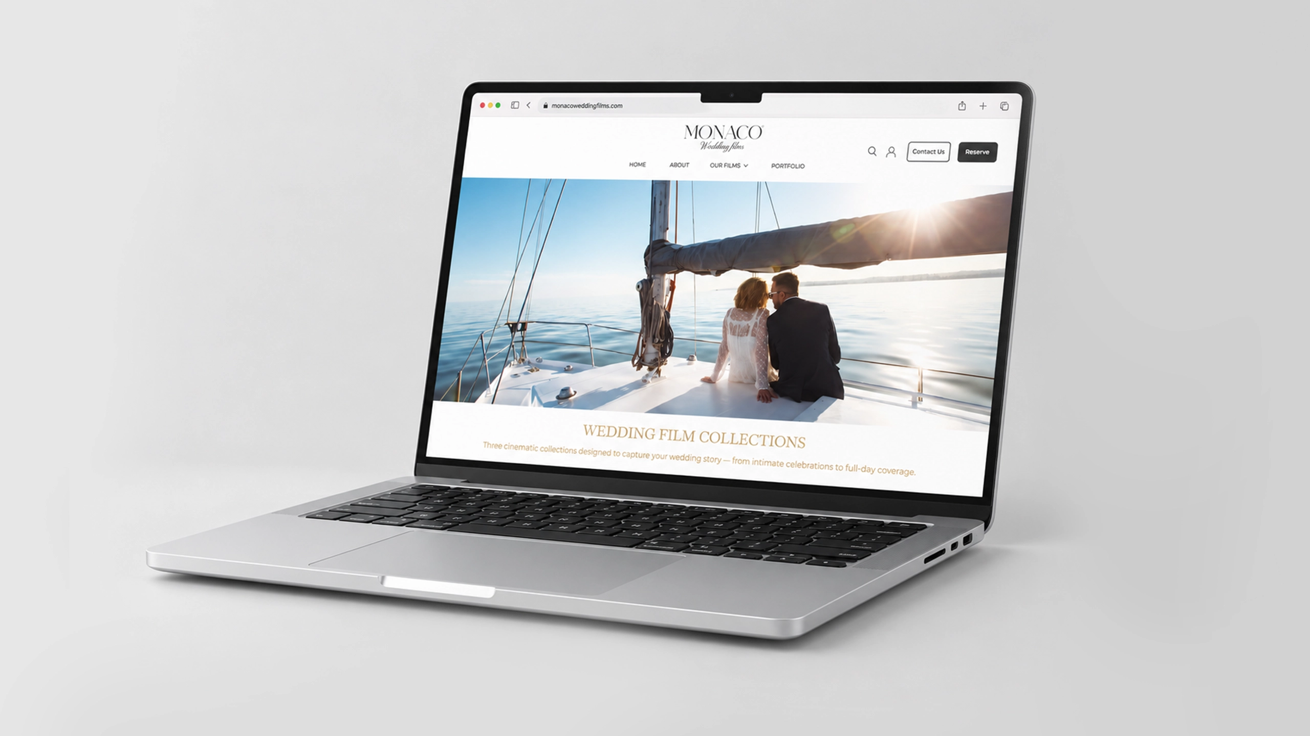 Monaco Wedding Films — portada del proyecto
